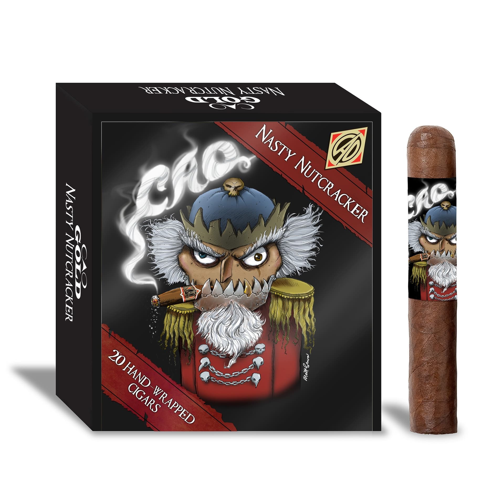 Gold Nasty Nutcracker